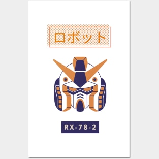 RX-78-2 Original Mecha Anime Posters and Art